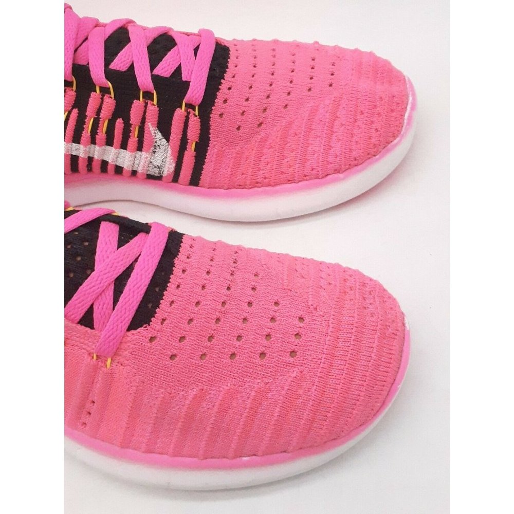 NIKE Womens Free Flyknit Running Shoes US 8 M Pink_4